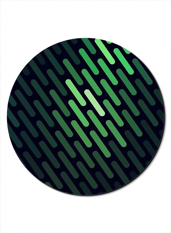 Theodor Light & Dak Green Printed Smooth Anti-Slip Mousepad Multicolour - Image 1