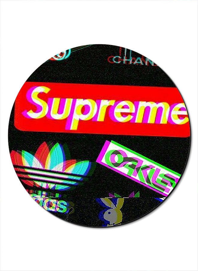 Theodor Logos Printed Smooth Anti-Slip Mousepad Multicolour - Image 1