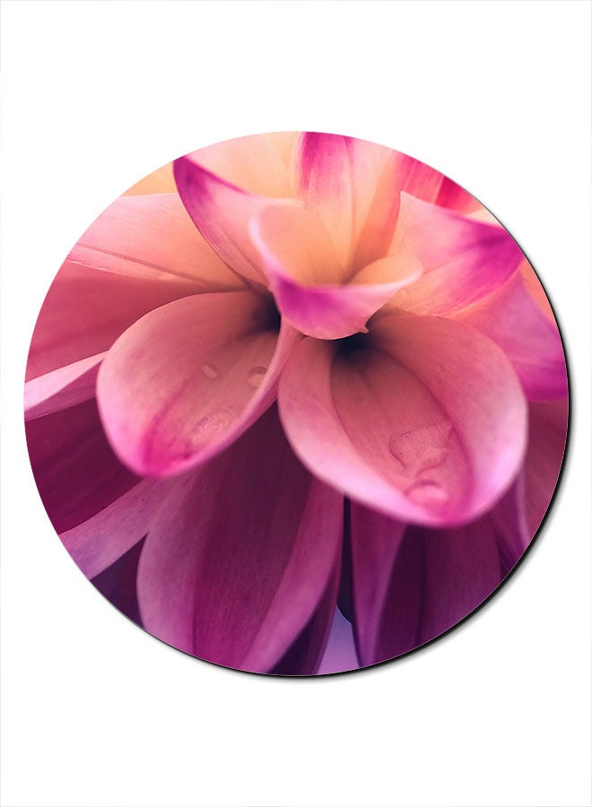 Theodor Lotus Printed Smooth Anti-Slip Mousepad Purple/Pink/Orange  - Image 1