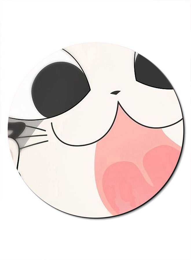 Theodor Cat Printed Anti-Slip Mousepad Multicolour - Image 1