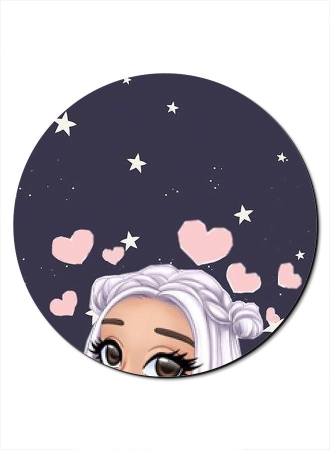 Theodor Love Star Printed Anti-Slip Mousepad Multicolour - Image 1