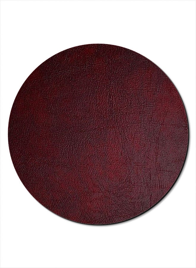 ثيودور لوحة ماوس مضادة للانزلاق بسطح أملس مزينة بطبعة أحمر داكن - Image 1