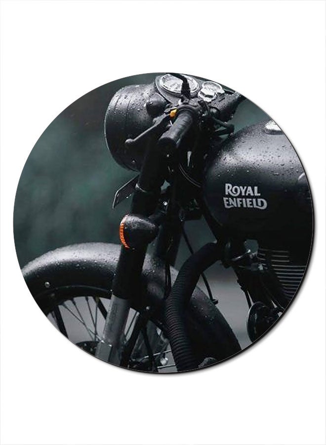 Theodor Smooth Surface Printed Anti-Slip Mousepad Black - Image 1