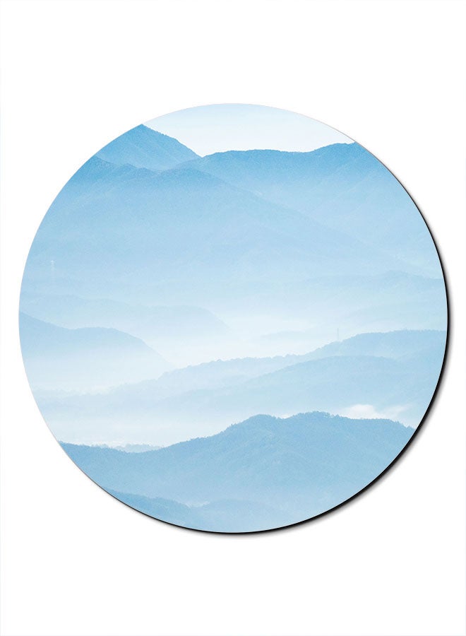 Theodor Smooth Surface Printed Anti-Slip Mousepad Blue - Image 1