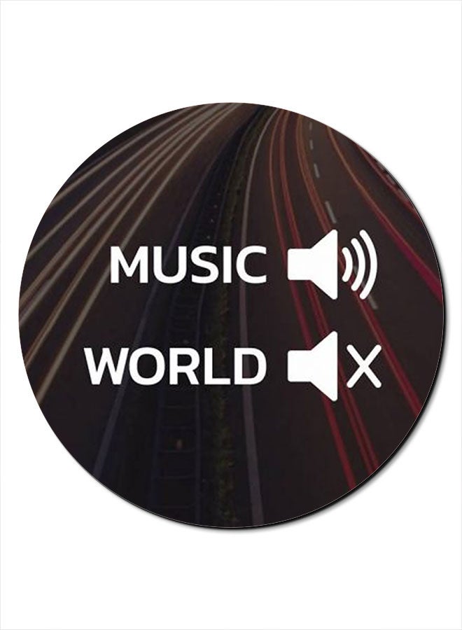 Theodor Smooth Surface Printed Anti-Slip Mousepad Multicolour - Image 1