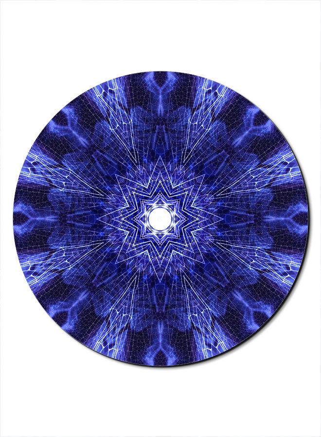 Theodor Smooth Surface Printed Anti-Slip Mousepad Blue - Image 1