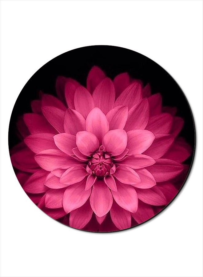 ثيودور لوحة ماوس مضادة للانزلاق بسطح أملس مزينة بطبعة وردي - Image 1