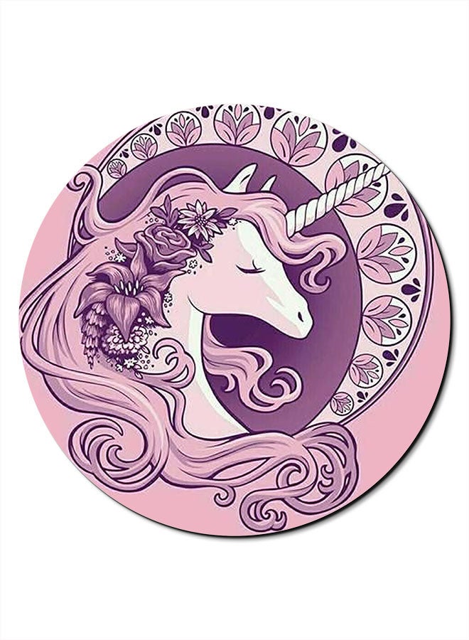 ثيودور لوحة ماوس مضادة للانزلاق بسطح أملس مزينة بطبعة متعدد الألوان - Image 1