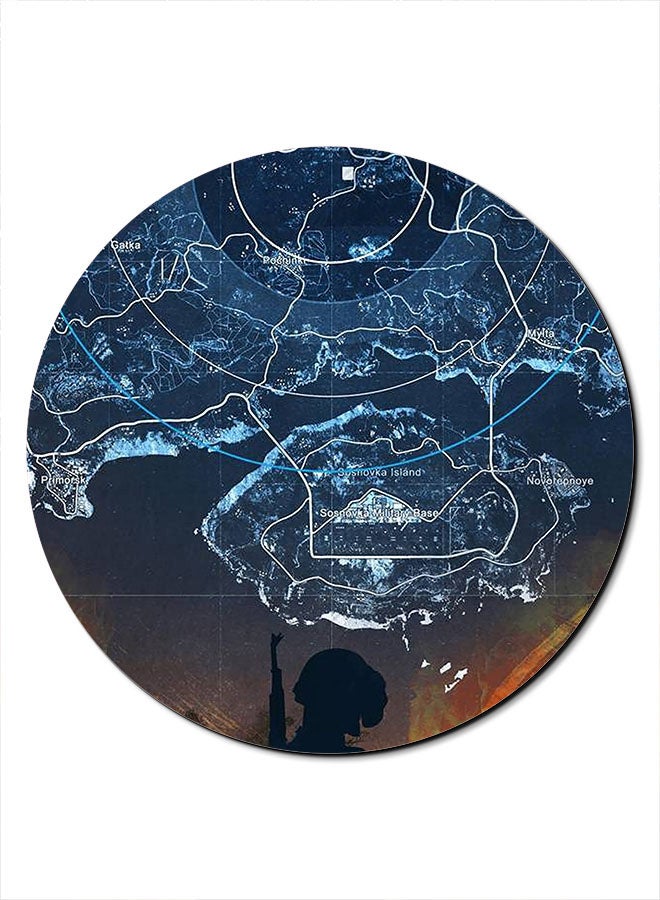 Theodor Smooth Surface Printed Anti-Slip Mousepad Multicolour - Image 1