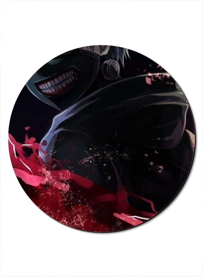 Theodor Red Blood Anime Smooth Surface Printed Non-Slip Mousepad Multicolour - Image 1