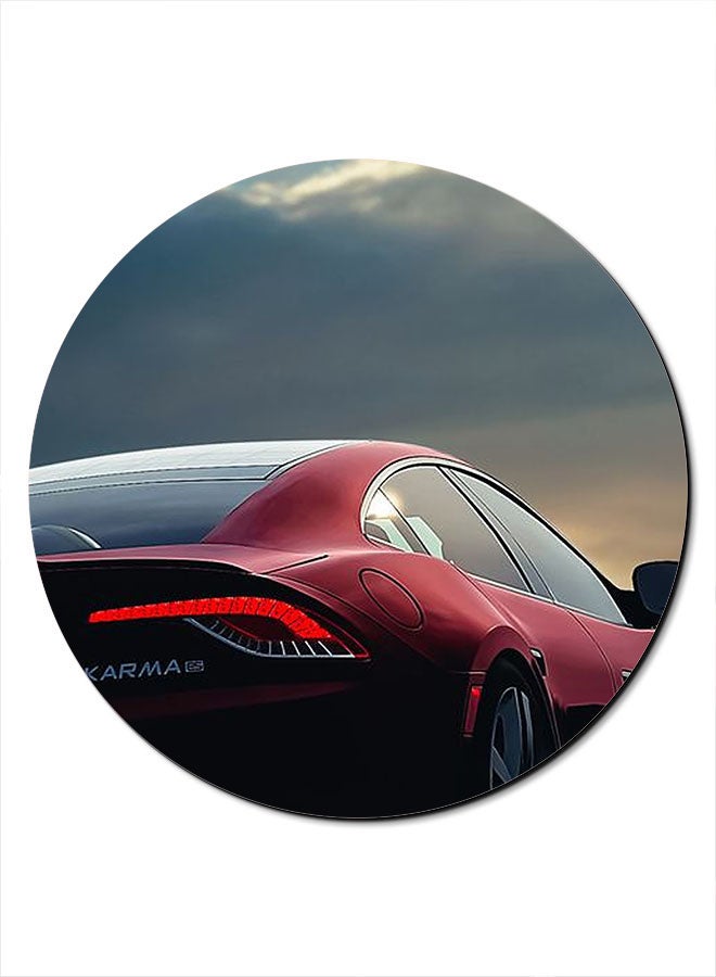Theodor Car Smooth Surface Printed Non-Slip Mousepad Multicolour - Image 1