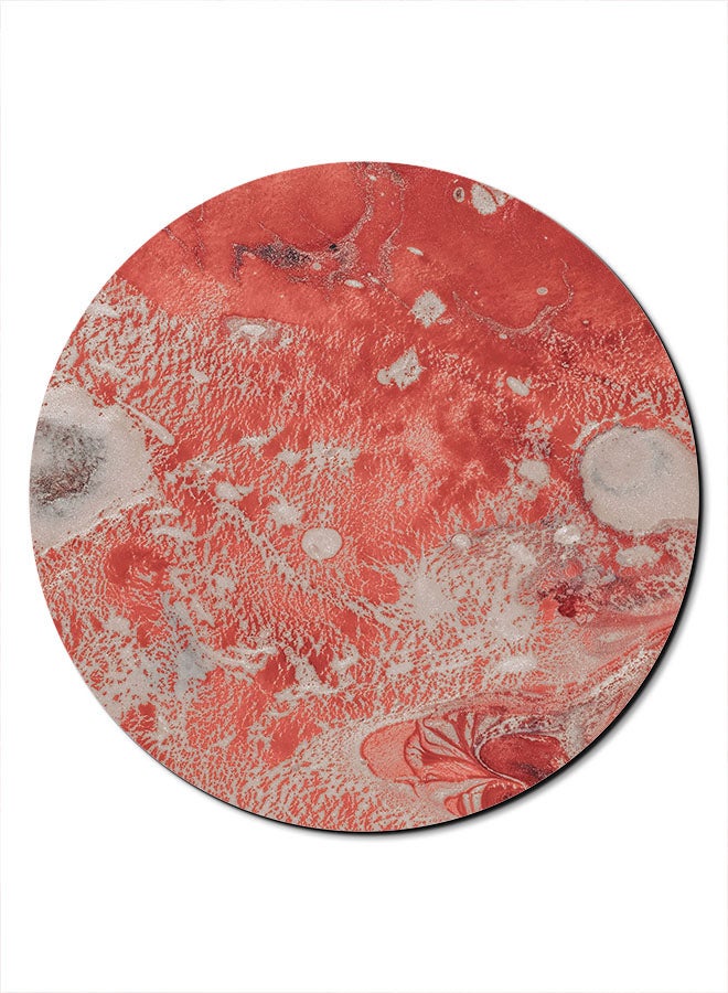 Theodor Printed Anti-Slip Mousepad Red/Grey - Image 1