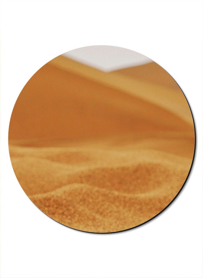 Theodor Sand Mountains Themed Mousepad Orange/White/Yellow - Image 1