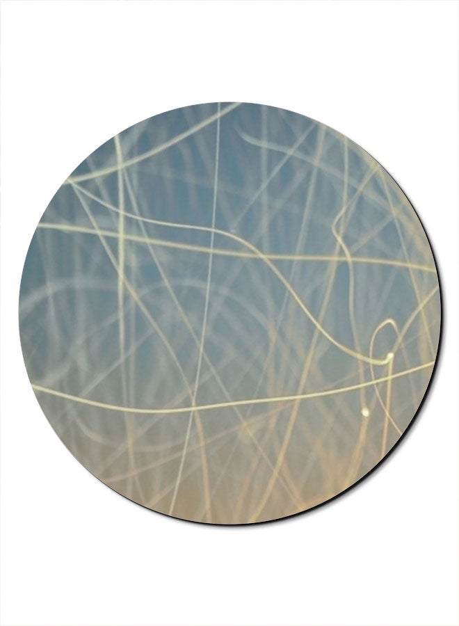 Theodor Scattered Wires Themed Mousepad Blue/Beige - Image 1