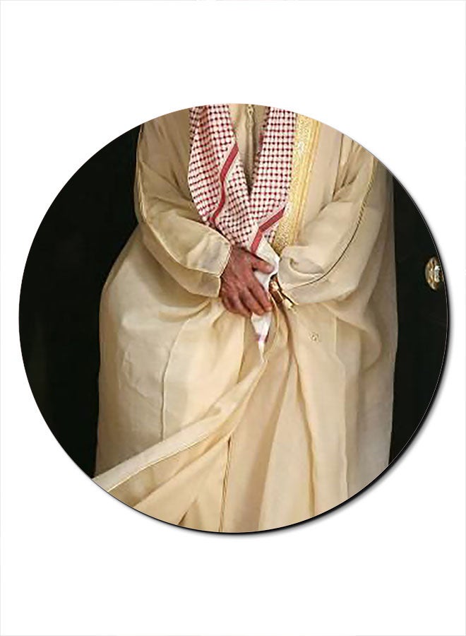 Theodor Sheikh Zayed 2 Themed Mousepad Beige/Black/Red - Image 1