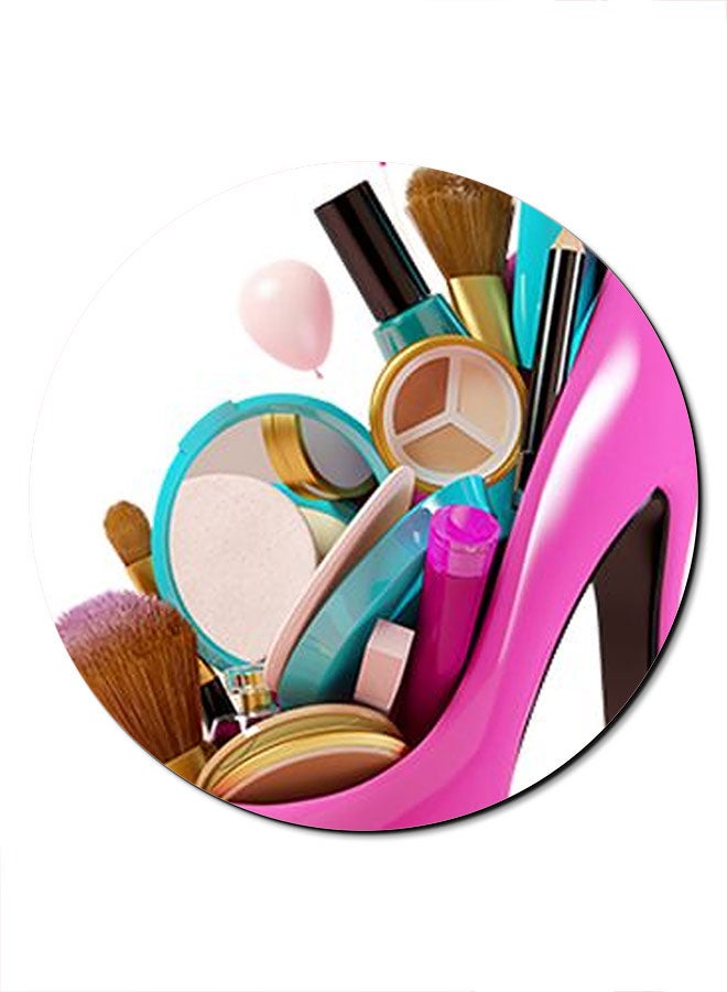 Theodor Shoe Makeup Themed Mousepad Multicolour - Image 1
