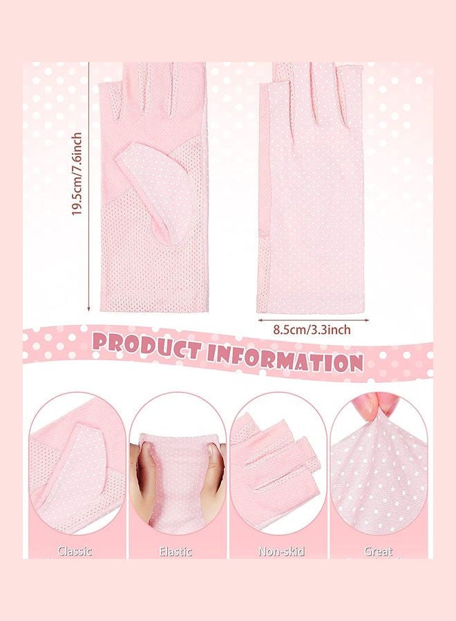XiuWoo 3 Pair Casual Printed Gloves Multicolour  - Image 3