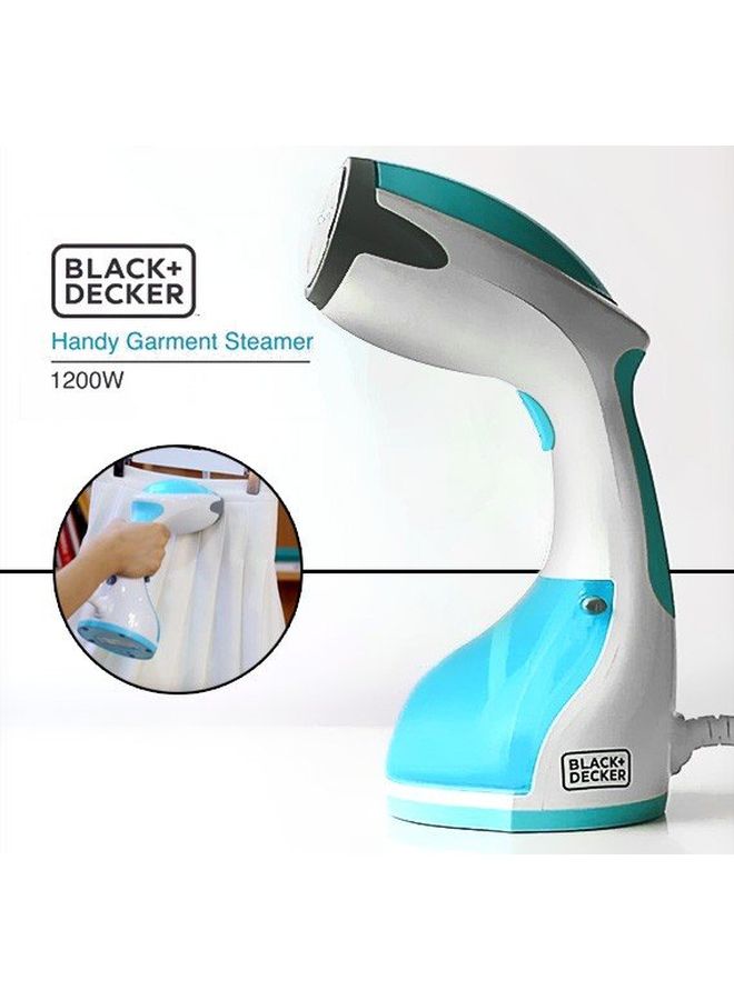 BLACK+DECKER Handy Garment Steamer Blue  - Image 4