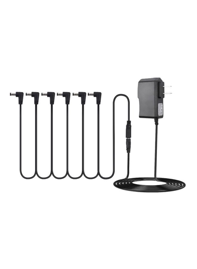 Muslady 6-Way Daisy Chain Cable With Power Adapter  - Image 1