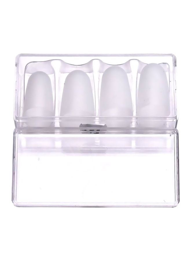 Muslady 4-Piece Ultra-Thin Guitar Fingertip Protector With Case  - Image 1