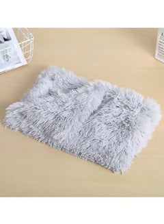 Fluffy Reversible Blanket Grey S - v1623358631/N46623978A_5