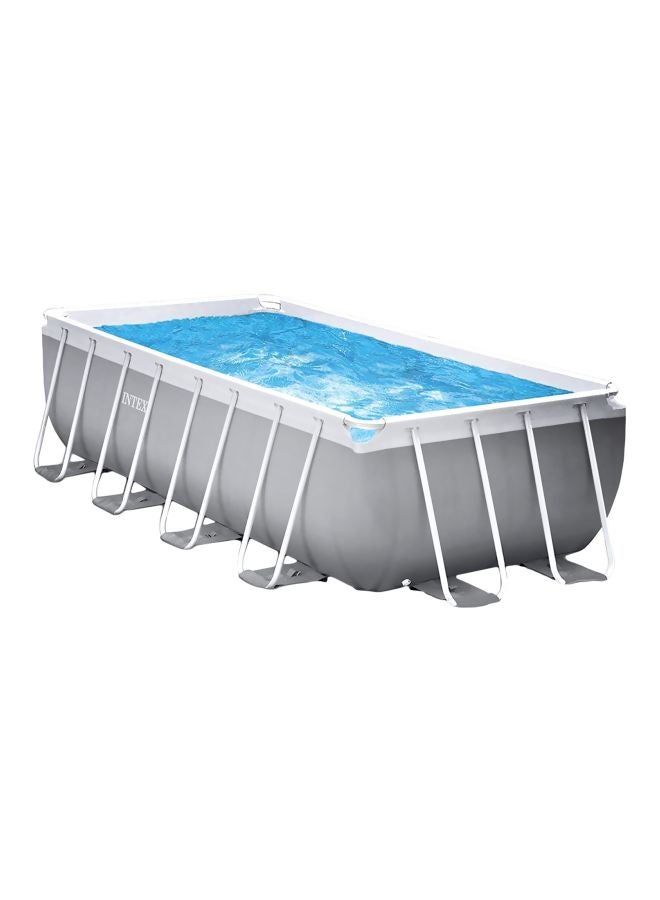 INTEX - Prism Frame Rectangular Swimming Pool 4x2x1.22meter - Image 1