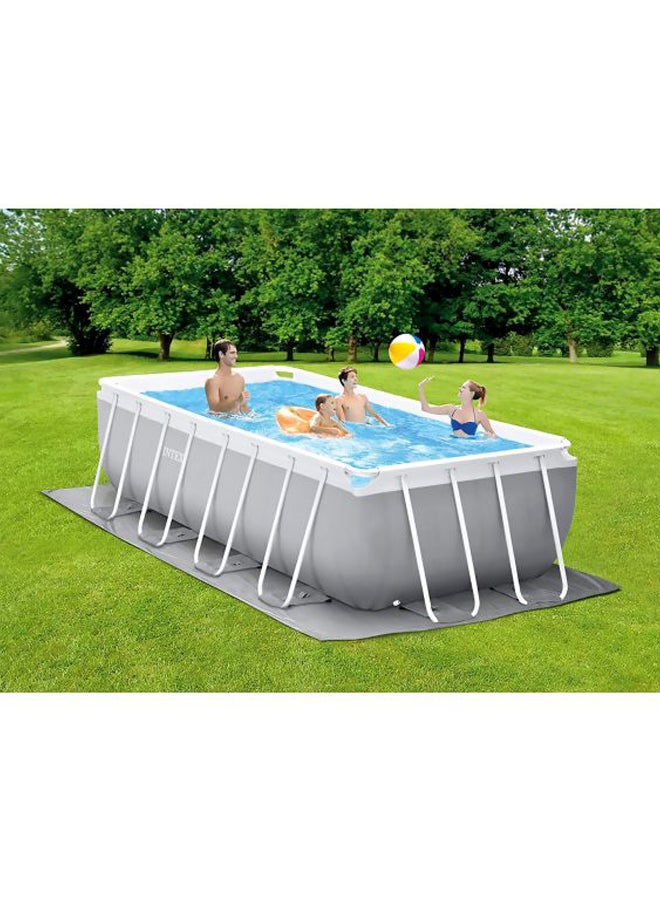 INTEX - Prism Frame Rectangular Swimming Pool 4x2x1.22meter - Image 1