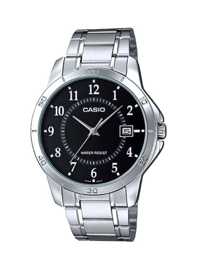 CASIO Men's Stainless Steel Analog Watch MTP-V004D-1 - 42 mm - Silver  - Image 1