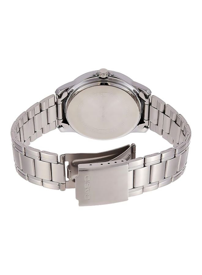 CASIO Men's Stainless Steel Analog Watch MTP-V004D-1 - 42 mm - Silver  - Image 2