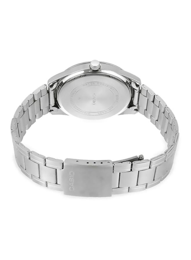 CASIO Men's Stainless Steel Analog Watch MTP-V004D-1 - 42 mm - Silver  - Image 4