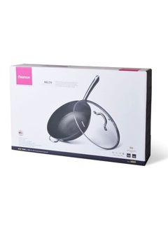 Wok Pan Melita With Glass Lid 30x8cm/4.2LTR Black 30x8cm - v1623385065/N38851570A_3