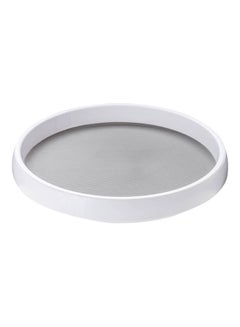 Rotating Kitchen Spice Jar Organizer White 25cm