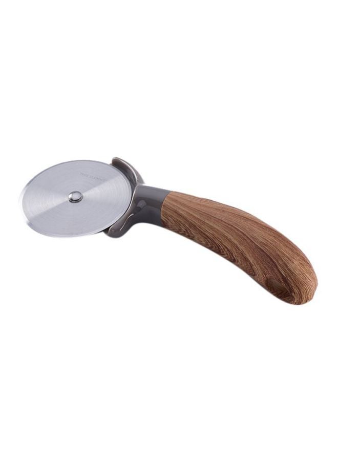 Penguen Feronia Pizza Slicer Brown/Silver - Image 1