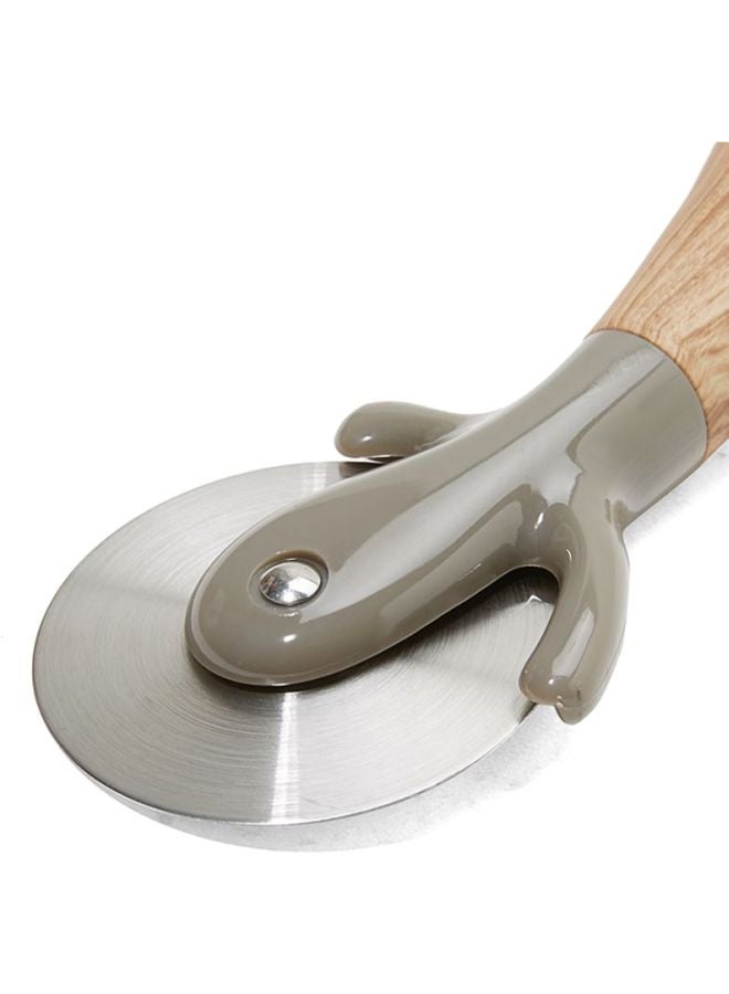Penguen Feronia Pizza Slicer Brown/Silver - Image 3