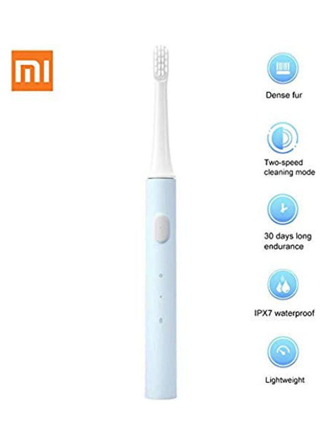 Xiaomi Electric Adult Ultrasonic Automatic Toothbrush Blue/White - Image 1