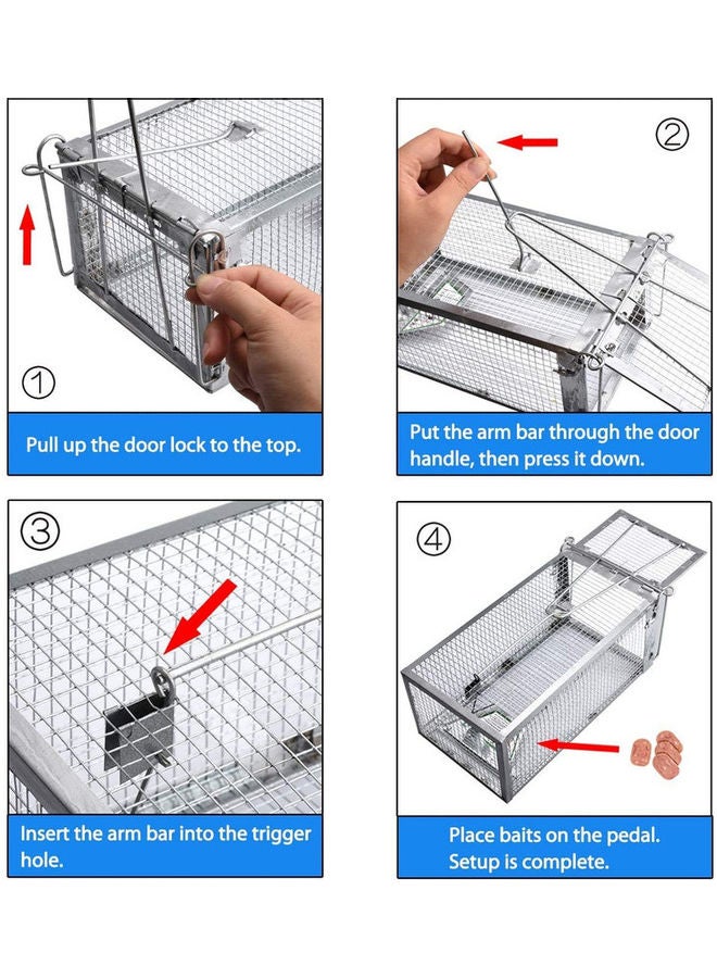 Golden Star - Pest Control Box Silver 25x14x14cm - Image 1