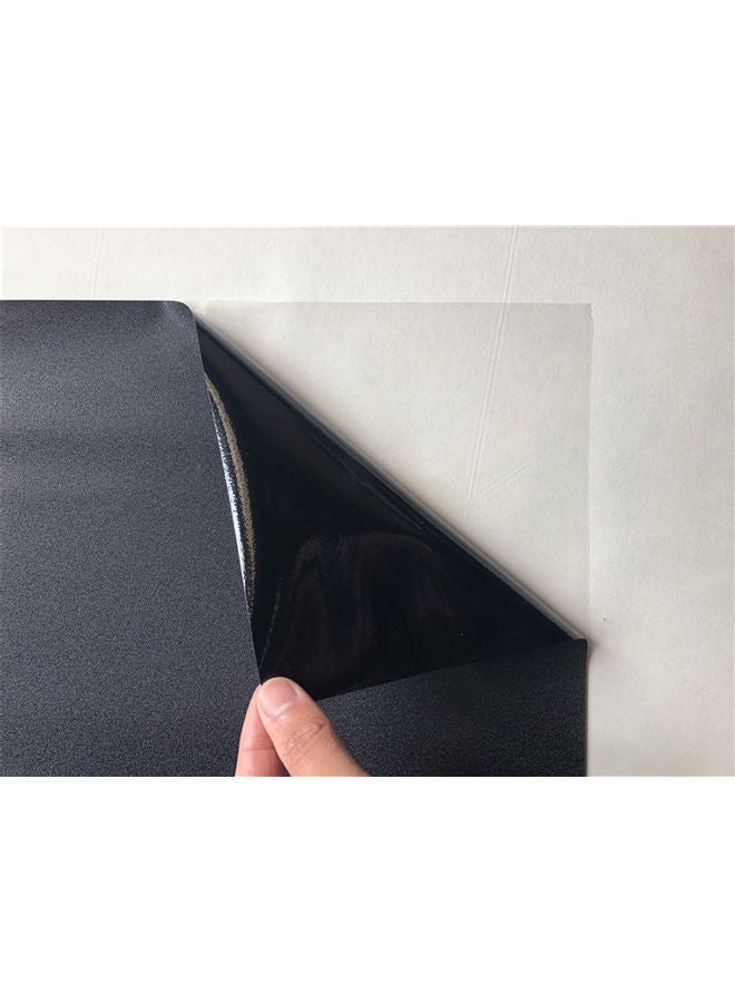 XiuWoo - Glue Static Decorative Window Film Black 60x100cm - Image 1