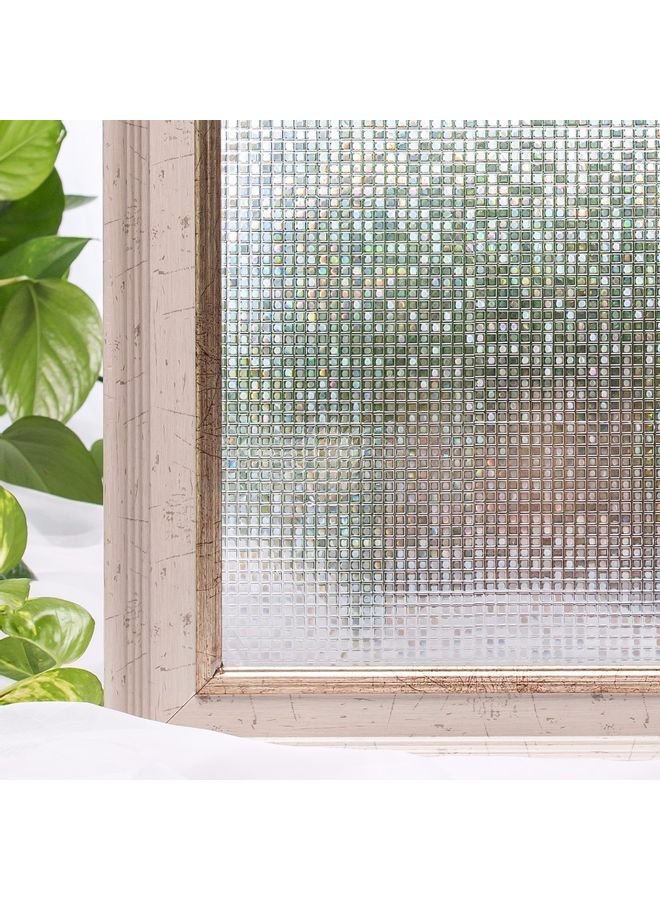 XiuWoo Glue Static Decorative Window Film Clear 60x200cm  - Image 1