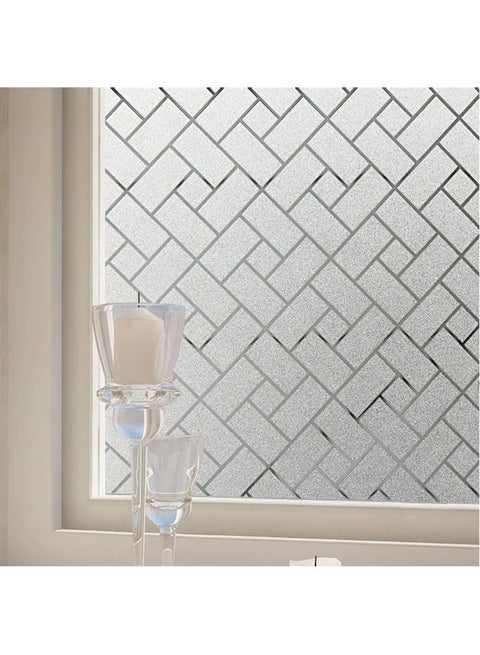Patterned Window Sticker Clear 45x200cm