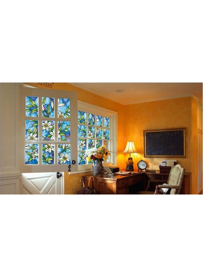 XiuWoo Decorative Window Privacy Film Sticker Multicolour - Image 3