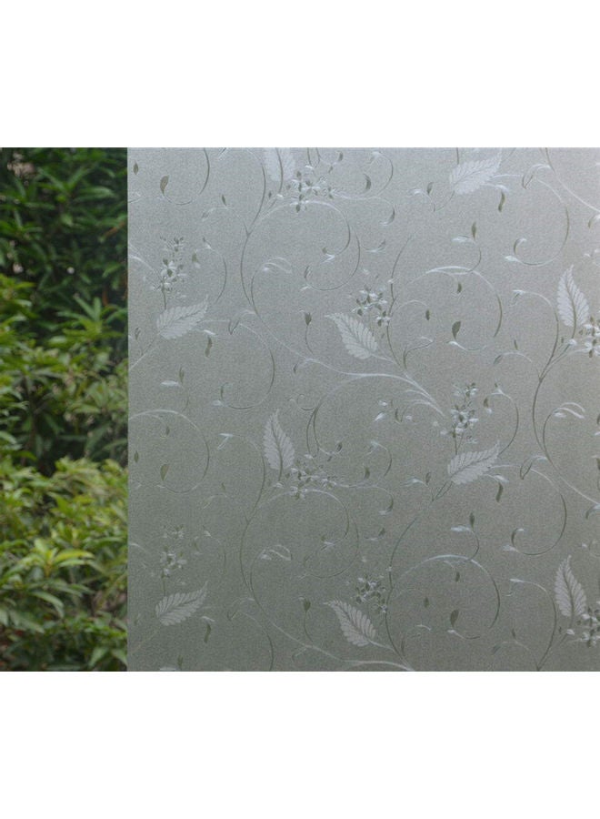 XiuWoo Glue Static Decorative Window Film Sticker Clear  - Image 1