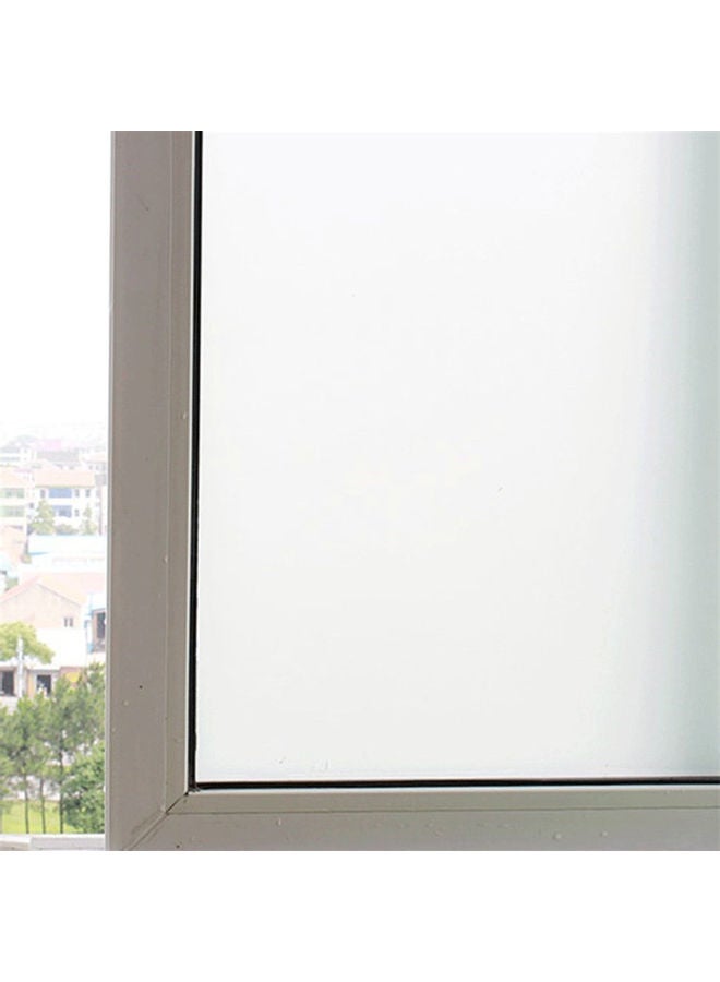 XiuWoo - Glue Static Decorative Window Film White 60x200cm - Image 1