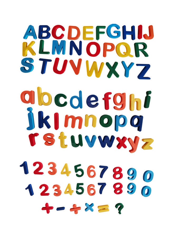 مجموعة ألعابٍ مغناطيسية على شكل حروف وأرقام - Image 1