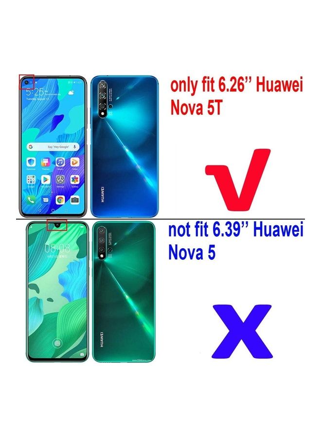 ICS Protective Glass Screen Tempered Glass For Huawei Nova 5T Clear - Image 2