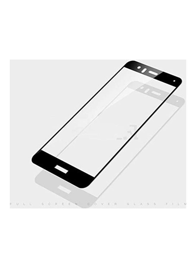 ICS Huawei P10 Lite Tempered Glass Full Cover Screen Protector With  Frame Black/Clear