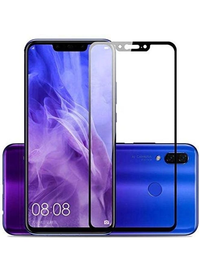 ICS Tempered Glass Screen Protector For Huawei Nova 3 I Clear/Black - Image 1