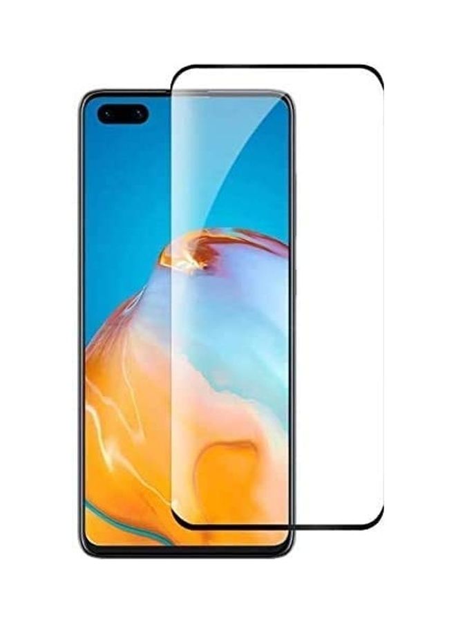 أي سي إس لاصقة حِماية للشاشة لهاتف هواوي P40 شفاف-أسود - Image 2