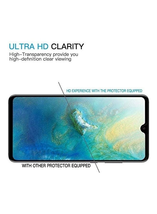 ICS Huawei Mate 20 Curved Screen Protector Clear/Black - Image 2