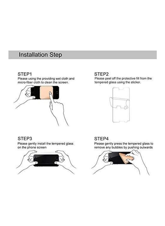 ICS Huawei Y7 Prime 2019 Screen Protector Clear/Black - Image 2