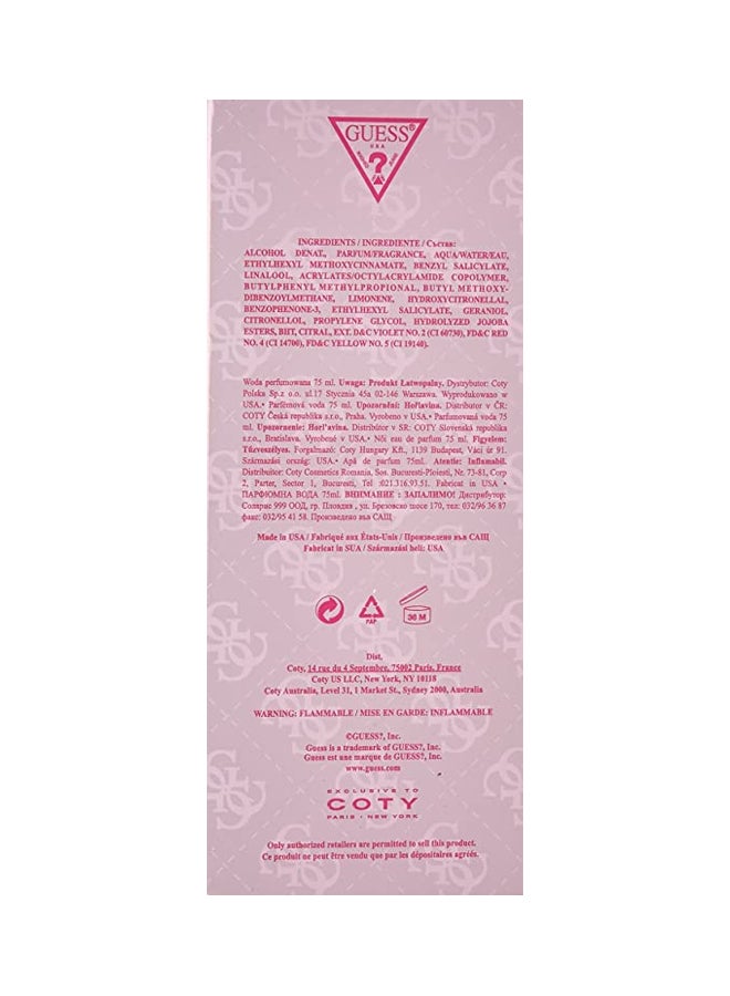 Guess Pink EDT 75ml - Image 4
